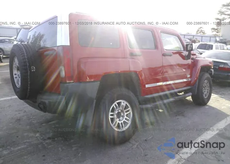 2007 Hummer H3 Suv from USA, damaged, VIN 5GTDN13E678104755
